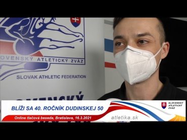 Tlačová beseda Dudinská 50 online 16.3.2021